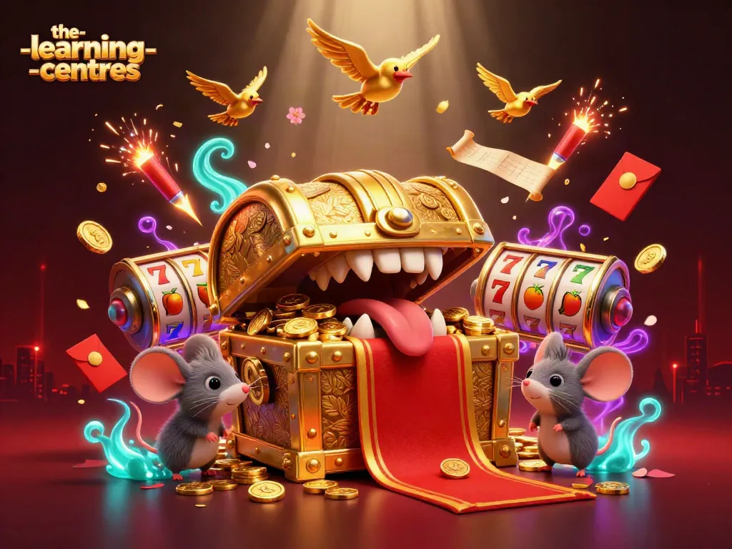 Spin the reels at the learning centres with exciting treasures and vibrant casino elements.