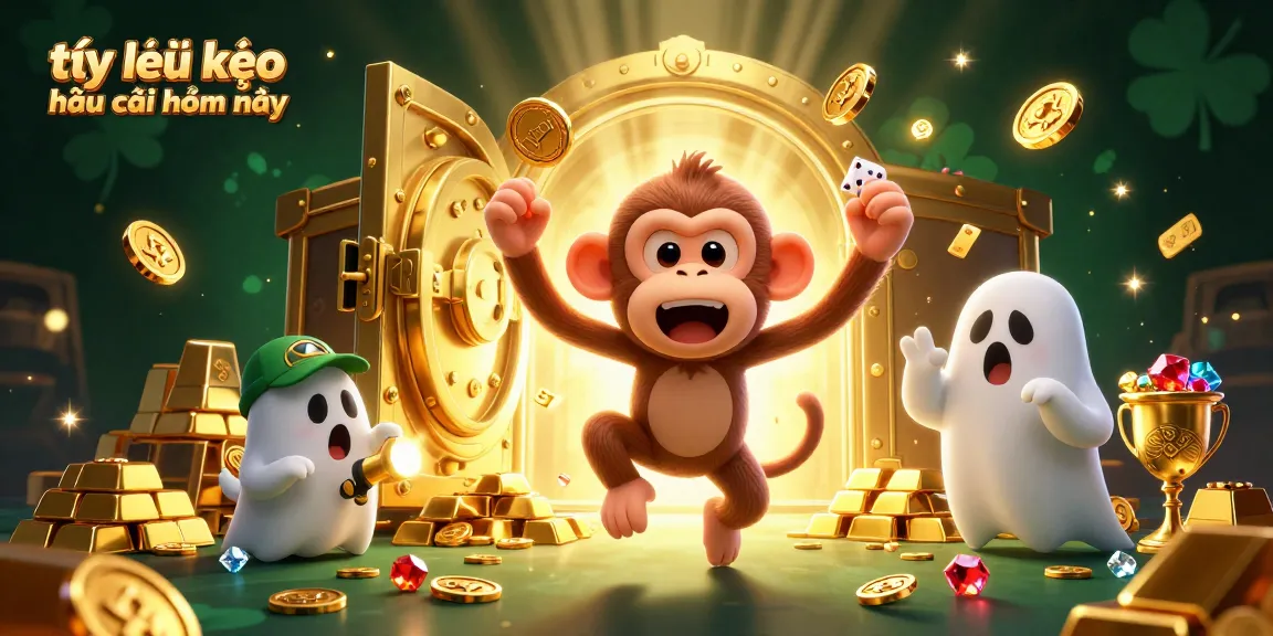 Engage with tỷ lệ kèo nhà cái hôm nay by tracking a playful, golden-juggling poltergeist monkey and a curious ghost-hunter puppy.