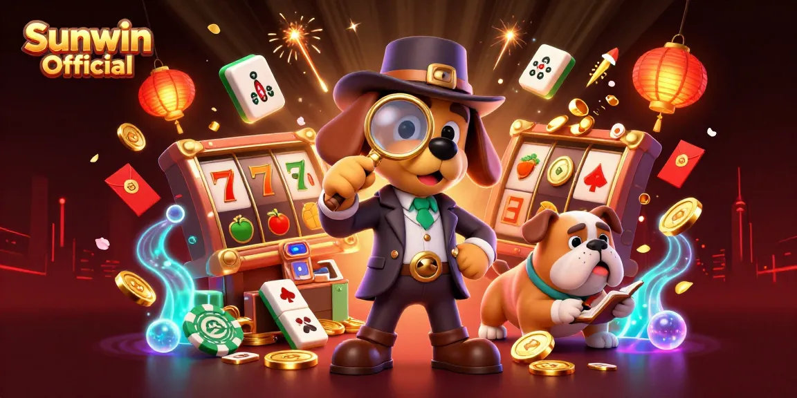 Engage with the thrilling poker action at Sunwin Official in this vibrant 3D casino scene.