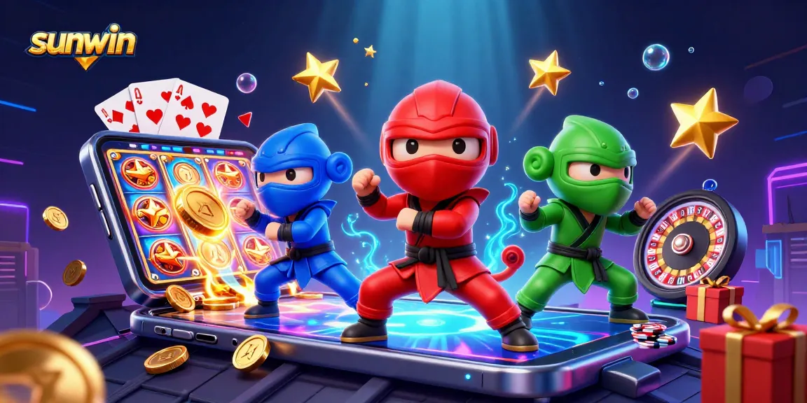 Engage with exciting sunwin slot adventures featuring 3D ninja chameleons and dynamic game elements.